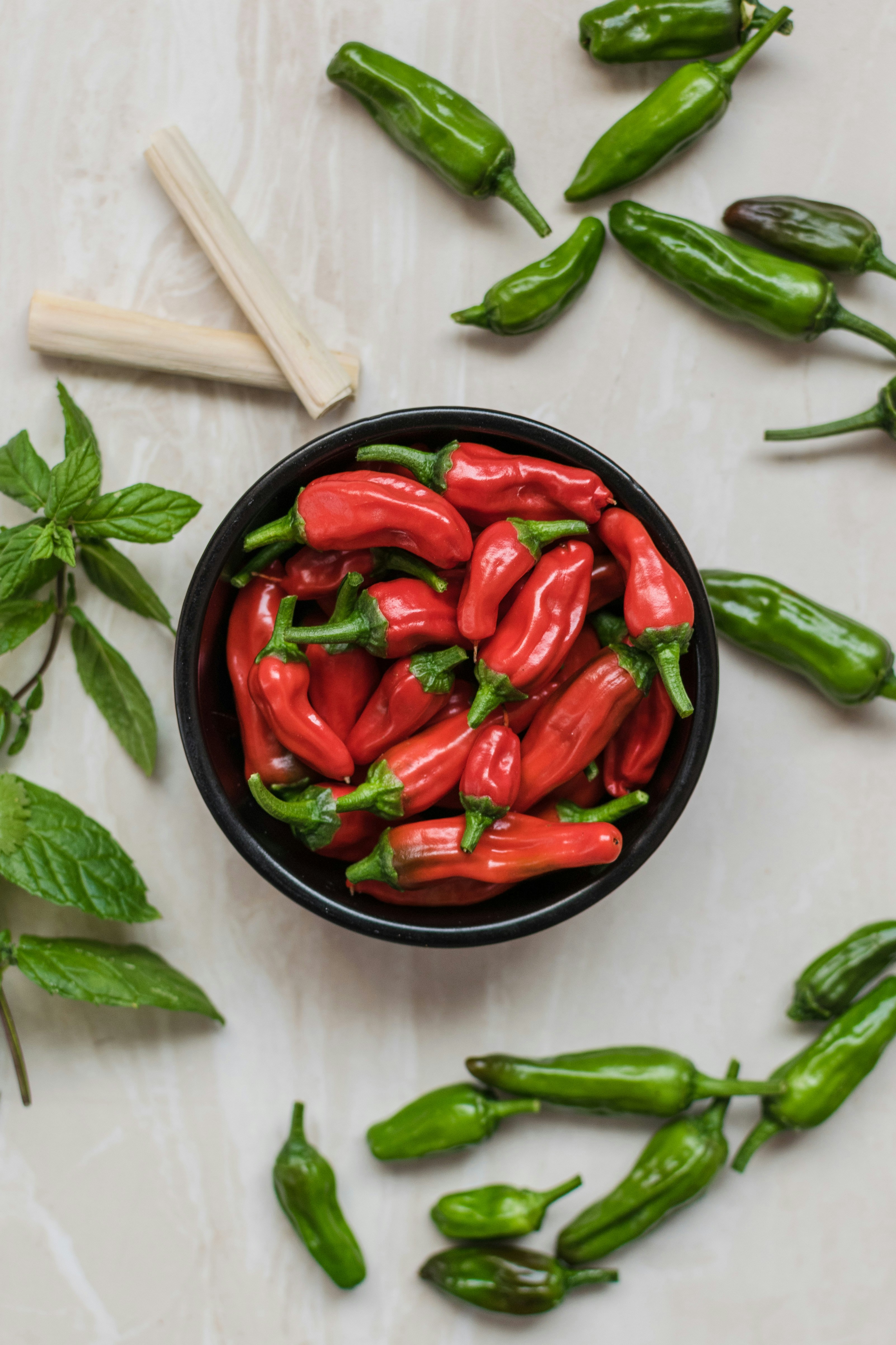 Fresh Green Chillies